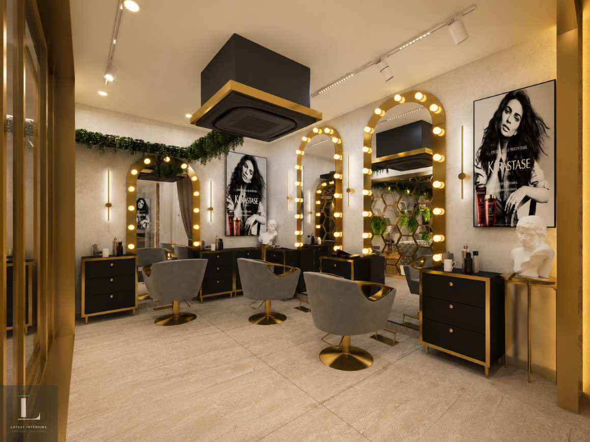 Turnkey salon Interior Designers in Delhi NCR