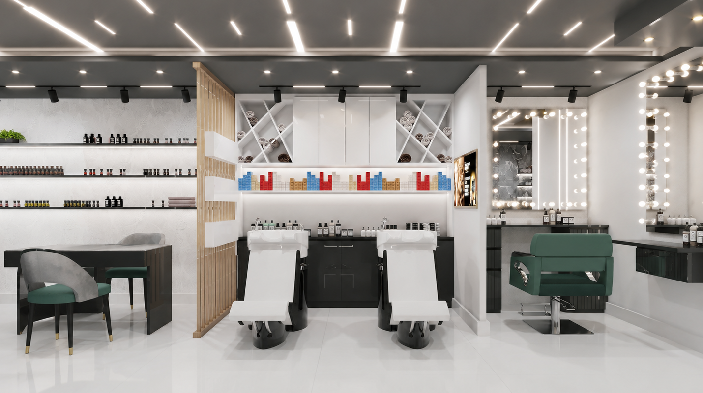 salon interior design services